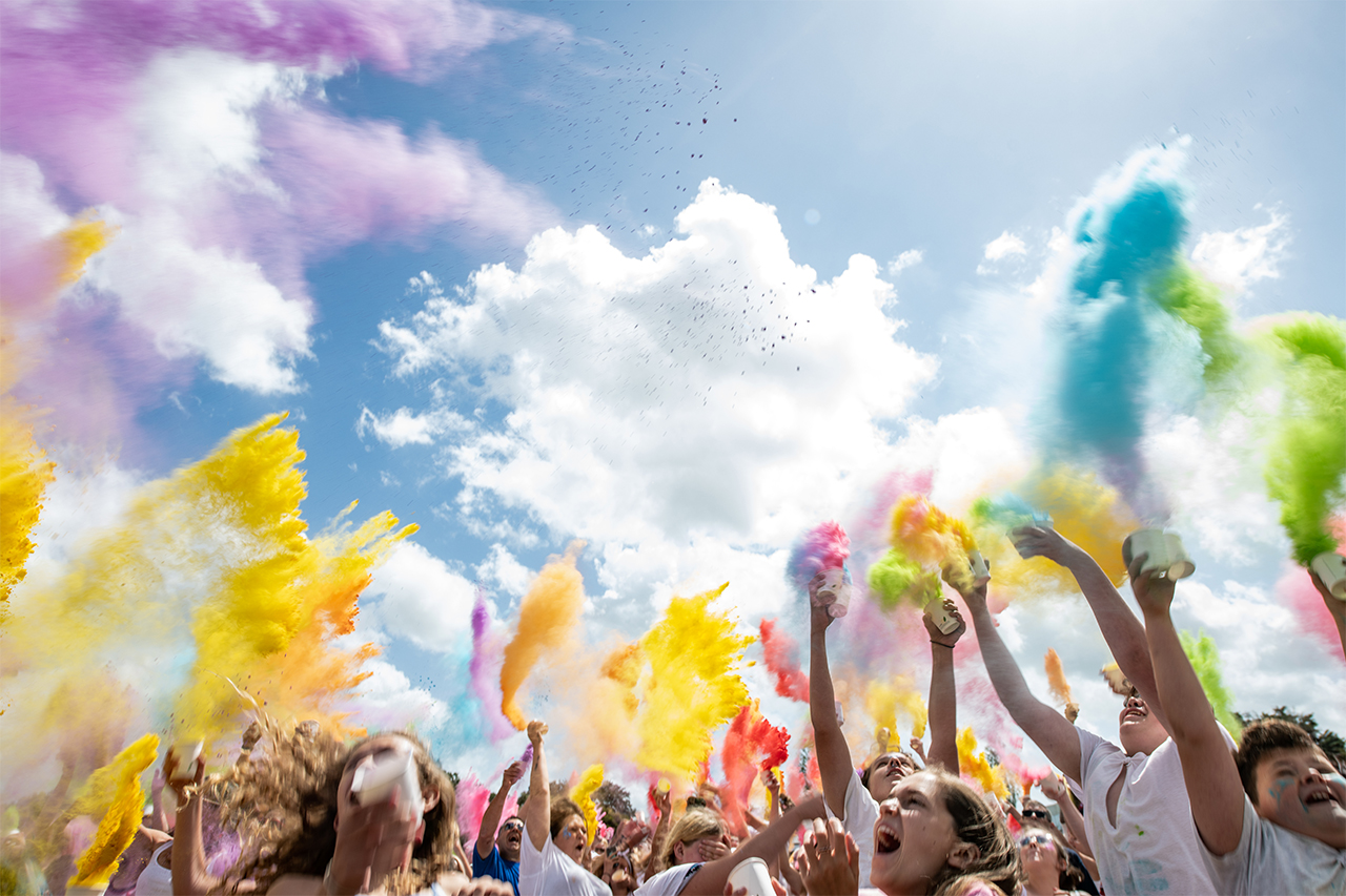 Colour Festival 2022 at Sandy Balls