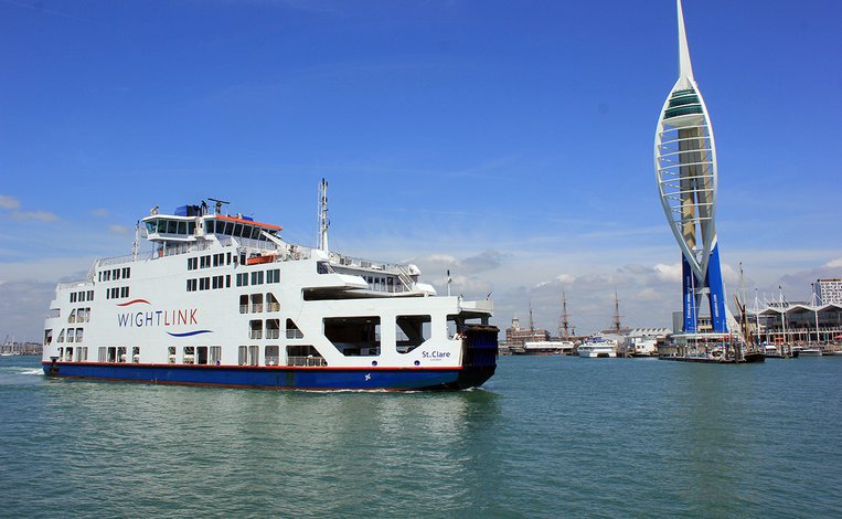 Departing from Portsmouth or Lymington? image